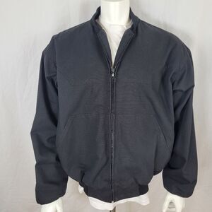 Bee Wild Full Zipper Front Black Jacket‎ Size XL